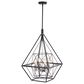 Vaxcel Bartlett 4-Light Pendant in Oil Rubbed Bronze and Satin Nickel, , large