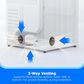 Midea 7 Cu. Ft. Front Load Electric Dryer in White, , large