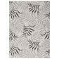Nourison Garden Oasis Nature Grey 6" x 9" Indoor/Outdoor Area Rug, , large