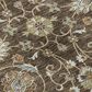 Dalyn Rug Company Hatay HY1 8" Round Chocolate Area Rug, , large