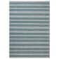 Loloi Easton Teal and Fog 2"3" x 3"9" Indoor/Outdoor Area Rug, , large