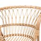 Baxton Studio Alaya Accent Chair in Natural Brown, , large