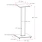CorLiving 29" Speaker Stand in Black (Set of 2), , large