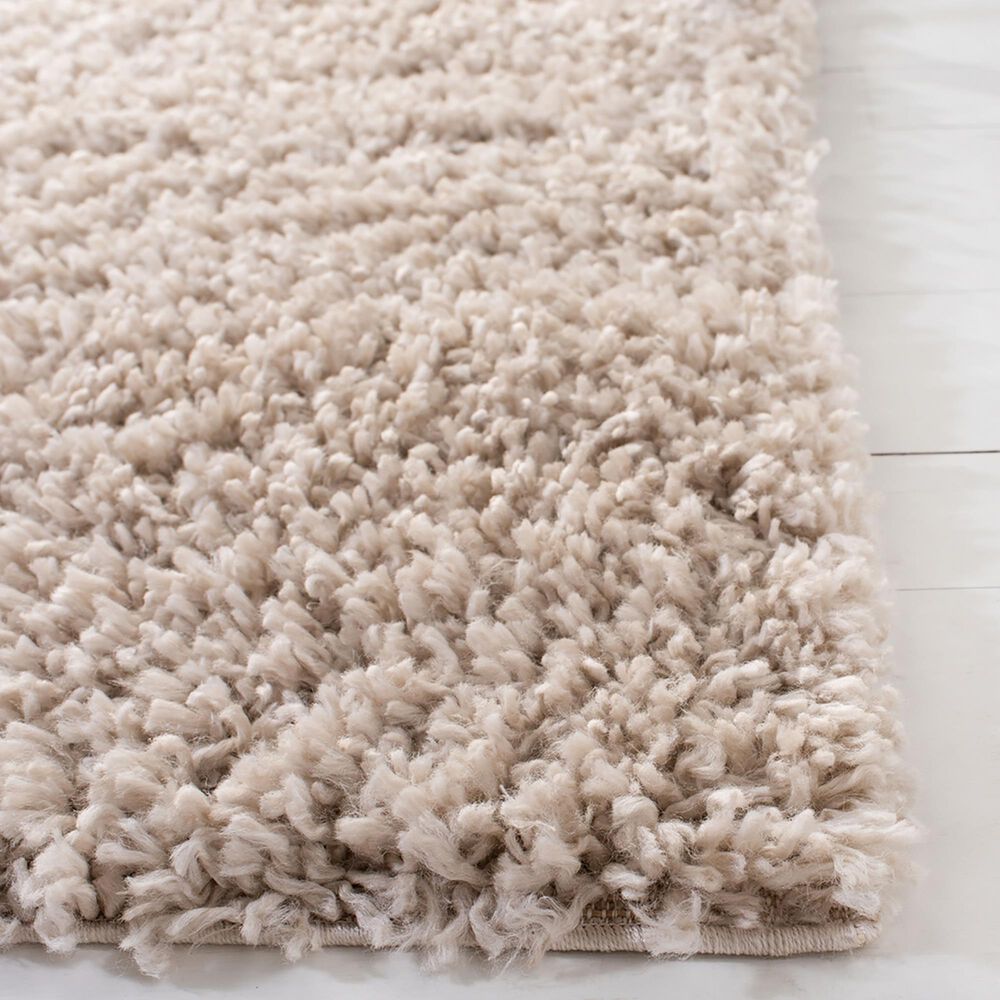 Safavieh August Shag AUG200D 2&#39; x 13&#39; Beige Runner, , large