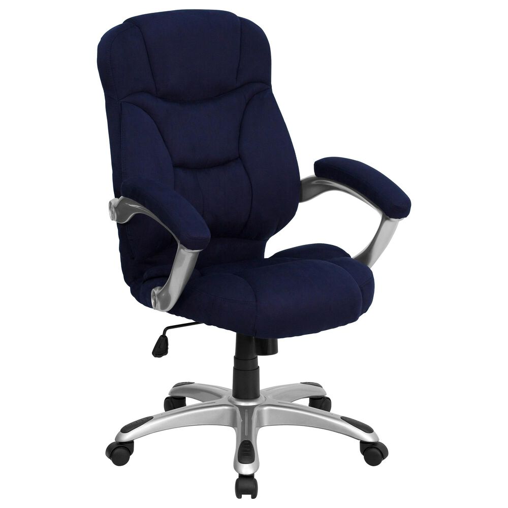 Flash Furniture Executive Swivel Chair in Blue, , large