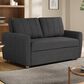 Lifestyle Solutions Galloway Convertible Sofa in Charcoal, , large