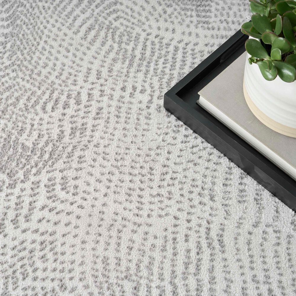 Nourison Central Park West CEP01 Grey 5&#39;3&quot; x 7&#39;3&quot; Area Rug, , large
