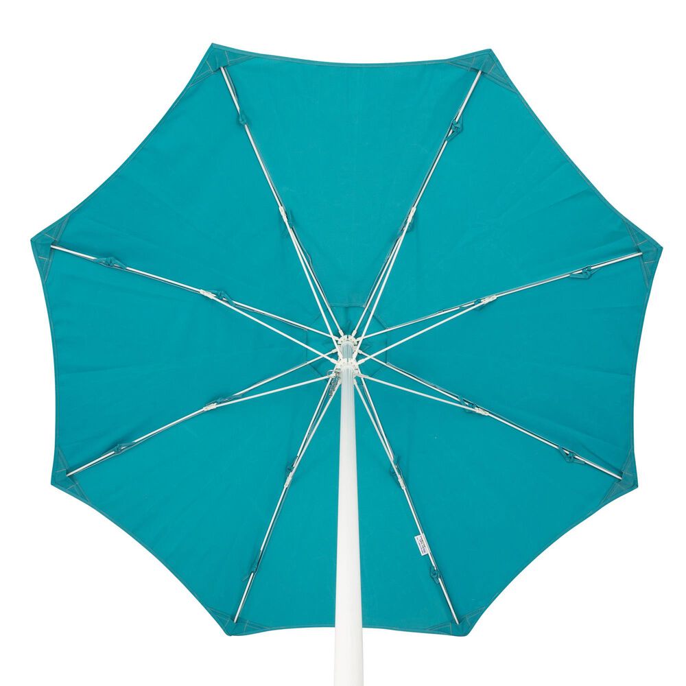 Floating Luxuries Side Table with Umbrella in White and Aruba, , large