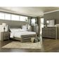 Signature Design by Ashley Zelen 4 Piece Queen Bedroom Set in Warm Gray, , large