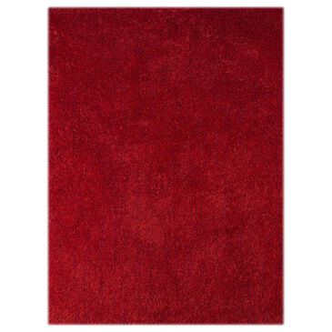 Amer Rugs Illustrations 2" x 3" Red Area Rug, , large