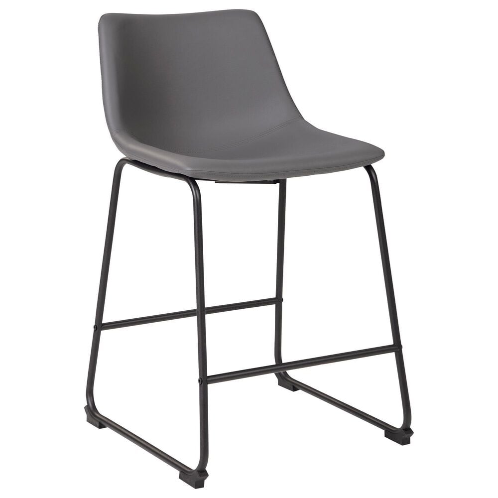 Ashley Centiar 24" Counter Stool in Gray, , large