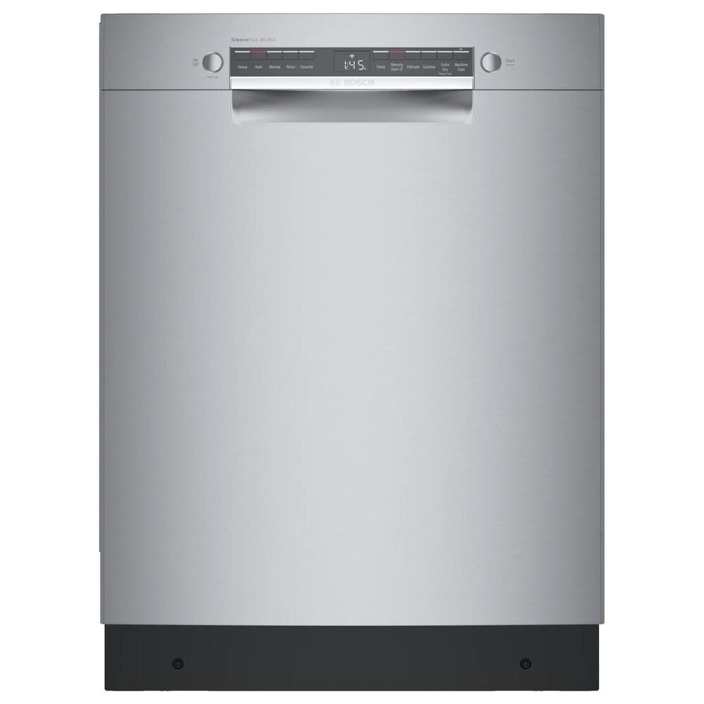 Bosch 300 Series 24" Built-In Recessed Handle Dishwasher with ADA Compliant in Stainless Steel, , large
