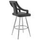 Blue River Maxen 26" Swivel Counter Stool in Gray, , large
