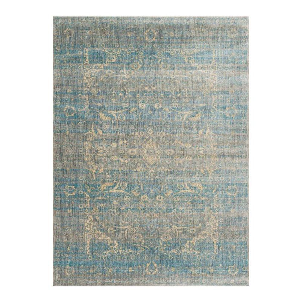 Loloi Anastasia AF-10 12" x 15" Light Blue/ Mist Area Rug, , large