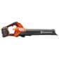 Husqvarna 800-CFM 200-MPH Battery Leaf Blower with 7.7 Ah Battery and QC250 Charger in Orange, , large