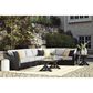 Ashley Beachcroft Square End Table in Black and Light Gray, , large