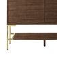 James Martin Vanities Mantova 47.3" Single Vanity Cabinet in Mid-Century Walnut and Champagne Brass, , large