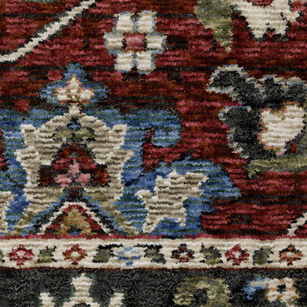 Oriental Weavers Hastings HA03V 5&#39;3&quot; x 7&#39;6&quot; Red Area Rug, , large