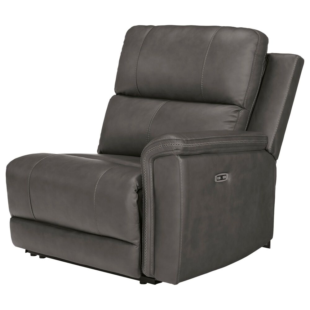 Ashley 7-Piece Power Symmetrical Console Reclining Sectional in Anchor, , large