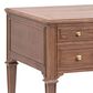 Jennifer Taylor Home Dauphin 59" 5-Drawer Executive Desk in Brown, , large