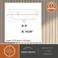 Vaxcel Grace 2-Light Flush Mount in Matte Black, , large
