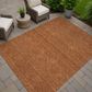 Dalyn Rug Company Soft Essentials Solid Paprika 3" x 5" Area Rug, , large
