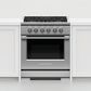 Fisher & Paykel 30" Freestanding Liquid Propan Gas Range with 4 Burners in Stainless Steel, , large