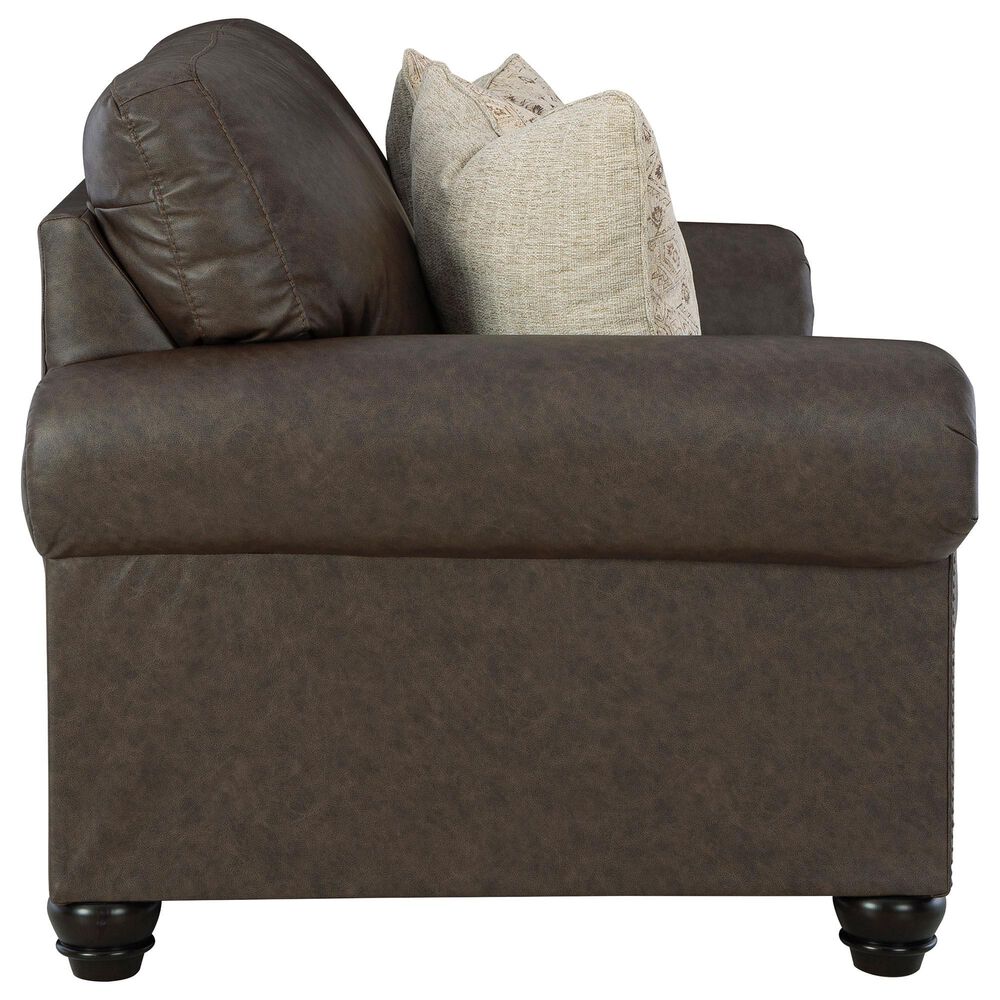 Ashley Roxmere Stationary Loveseat in Umber, , large