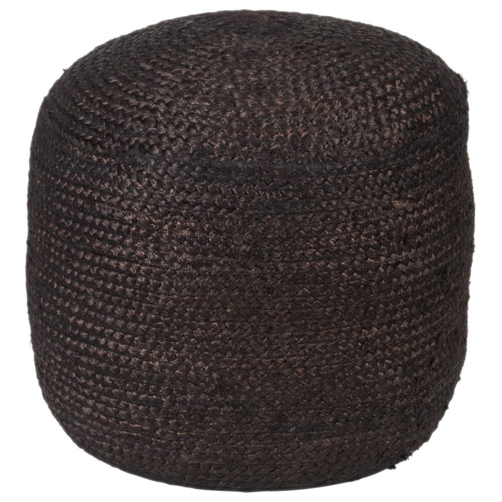 Zuo Modern Lillian Footrest Ottoman in Black, , large