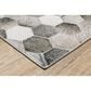 Oriental Weavers Myers Park MYP17 5" x 7" Grey Area Rug, , large