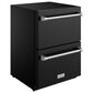 Thor Kitchen Gordon Ramsay 5.4 Cu. Ft. Undercounter Drawer Freezer with Stainless Steel Handle Kit in Black, , large