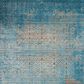 Nourison Karma 7"10" Round Blue Area Rug, , large