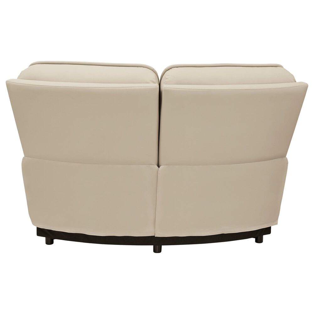 Ashley Double Deal 5-Piece Power Symmetrical Reclining Sectional in Almond, , large