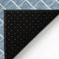 Dalyn Rug Company York 1"8" x 2"6" Sky Blue Indoor/Outdoor Area Rug, , large