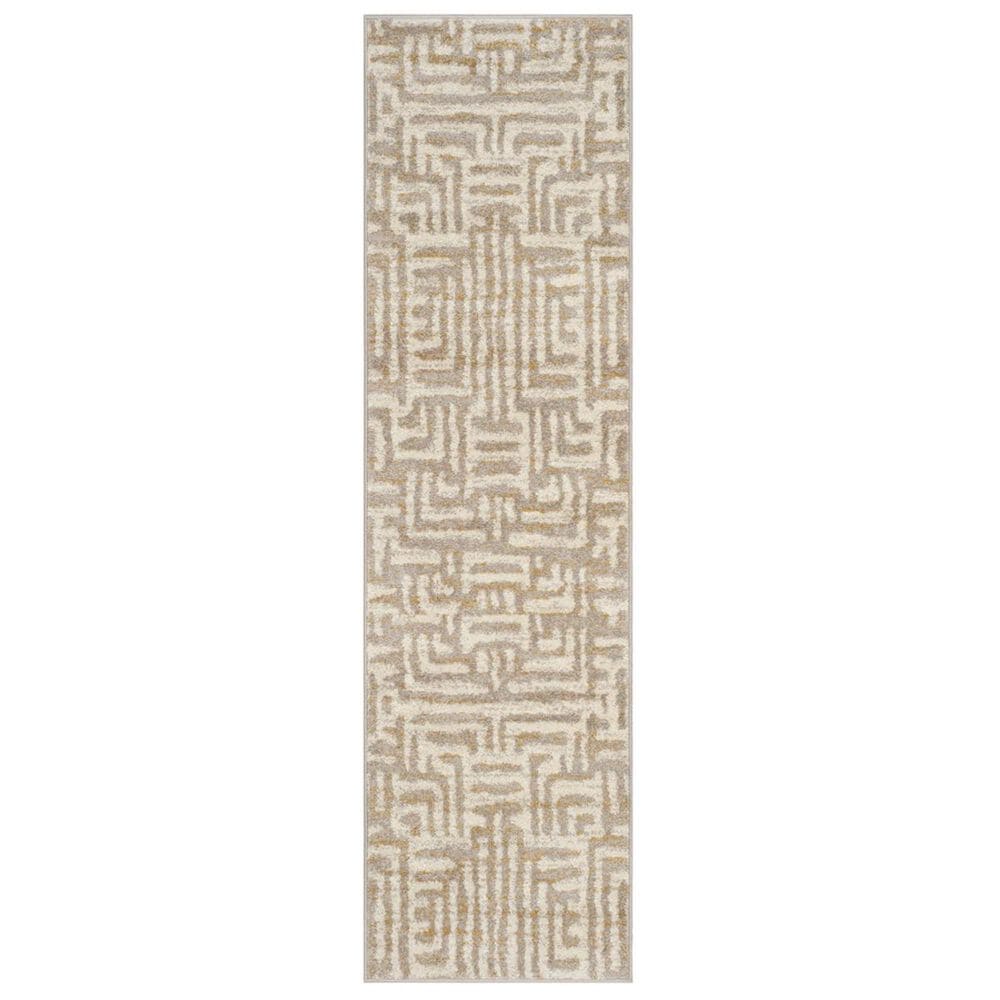 Safavieh Amsterdam AMS106A-28 2"3" x 8" Ivory/Mauve Runner, , large