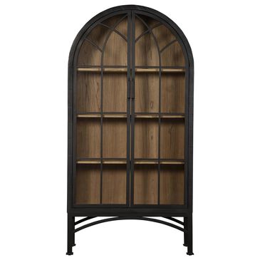 Nest Home Victoria 2-Door Cabinet in Black and Brown, , large