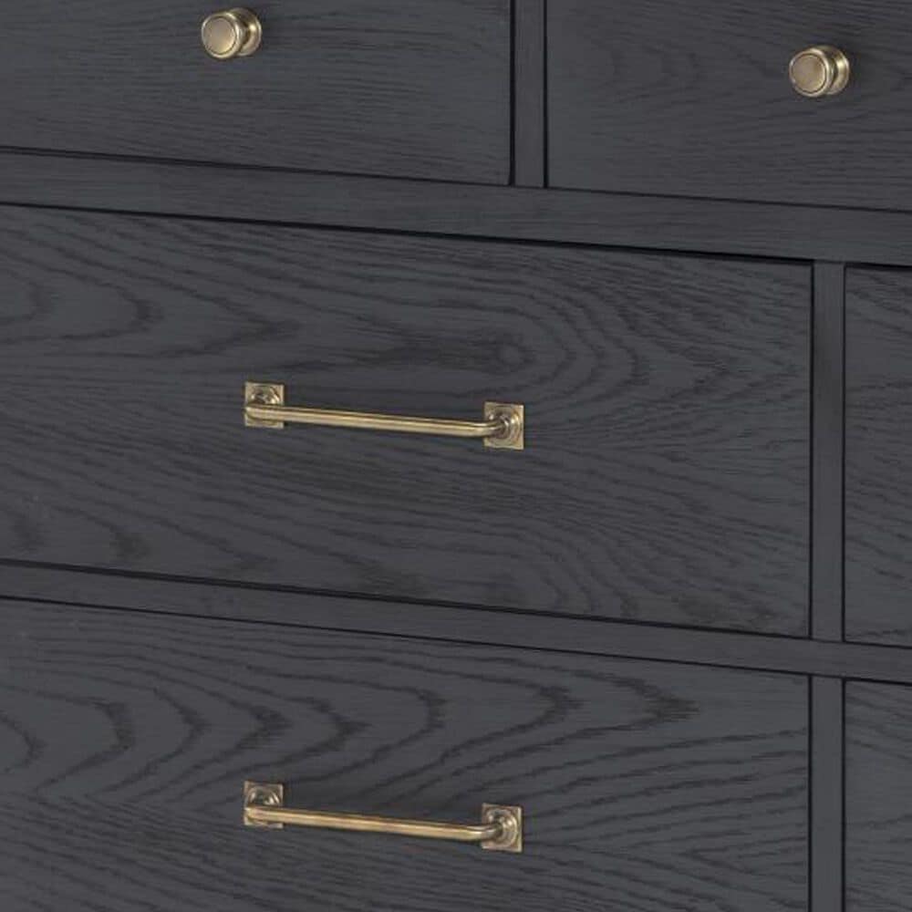 Legacy Classic Flatiron 7 Drawer Dresser and Mirror in Midnight, , large
