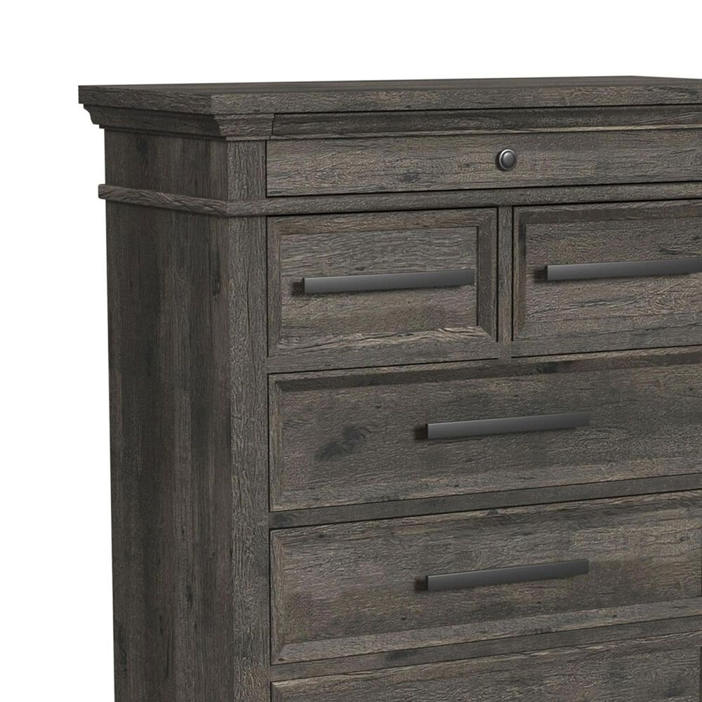 Mayberry Hill Park Ridge 6-Drawer Chest in Charcoal, , large