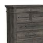 Mayberry Hill Park Ridge 6-Drawer Chest in Charcoal, , large