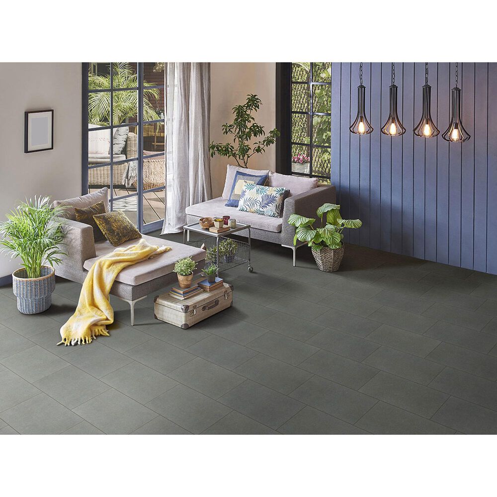 MS International Dimensions Concrete 12&quot; x 24&quot; Porcelain Tile, , large