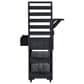 HOMLUX 62.3"" Outdoor Kitchen Island in Black, , large