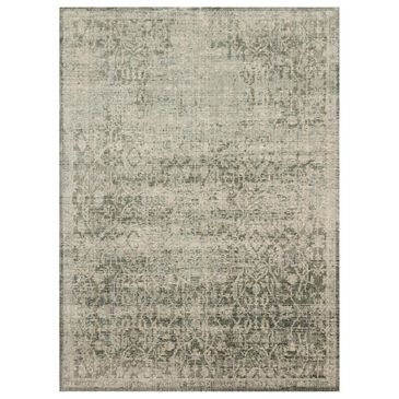Magnolia Home Linnea LIN-01 9"6" x 13" Moss and Ivory Area Rug, , large