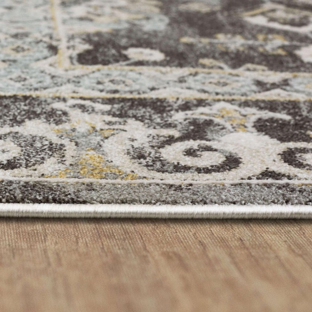 Karastan Windemere 5&#39; x 7&#39;6&quot; Anthracite Area Rug, , large