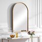 Salt & Light Wall Mirror in Light Antique Gold Leaf, , large