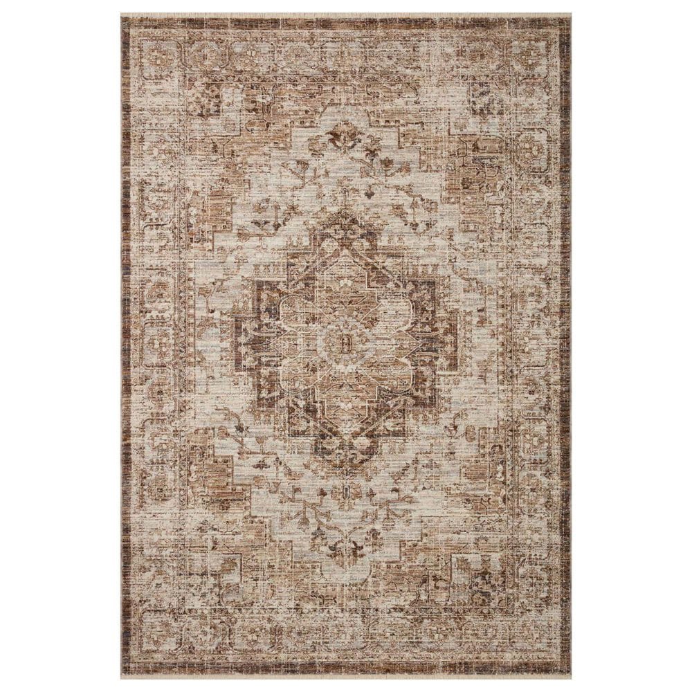 Loloi II Sorrento 2" x 3" Mocha and Multicolor Area Rug, , large