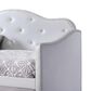 Pacific Landing Upholstered Daybed with Trundle in Pearl White, , large