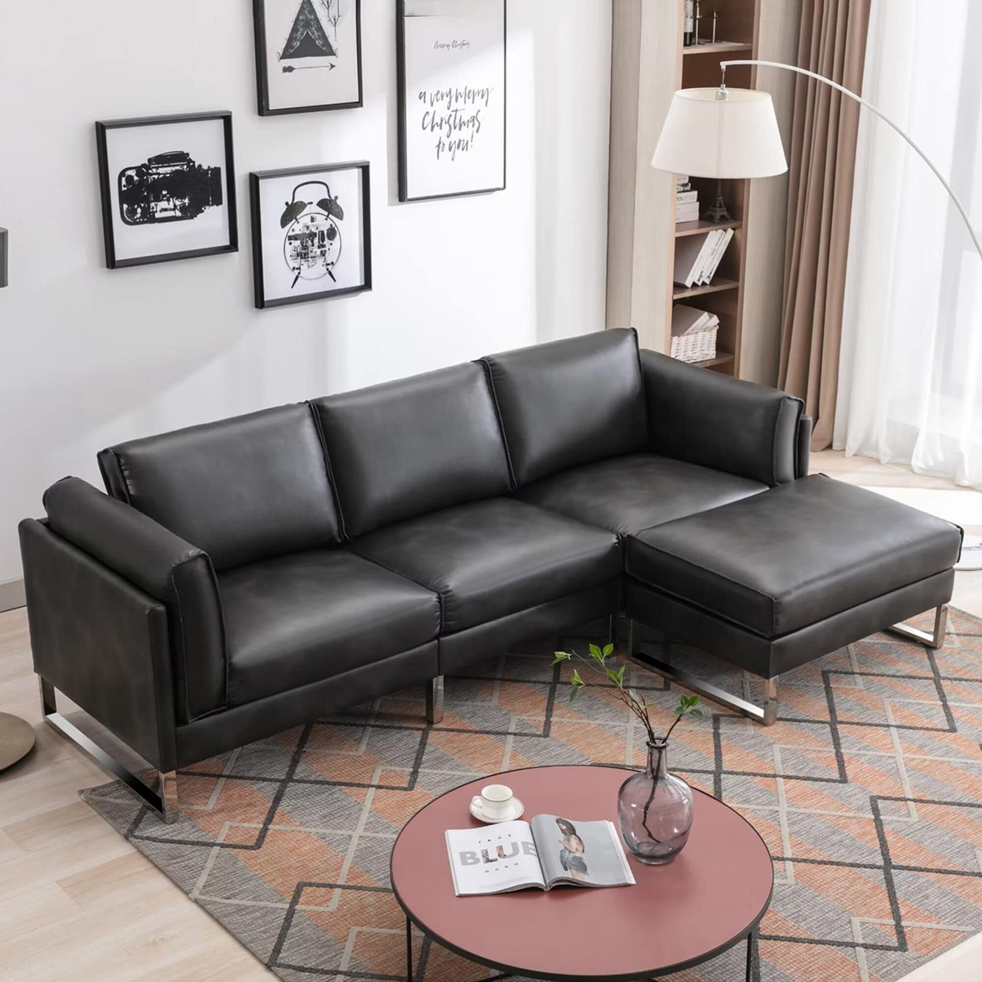 Leather sectional new arrivals nebraska furniture mart