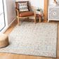 Safavieh Micro-Loop Geometric 8" x 10" Blue and Green Area Rug, , large