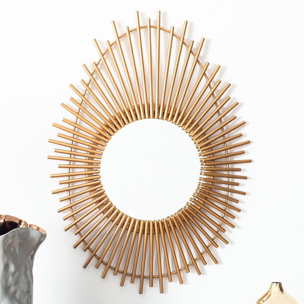 Safavieh Harson Mirror in Gold, , large