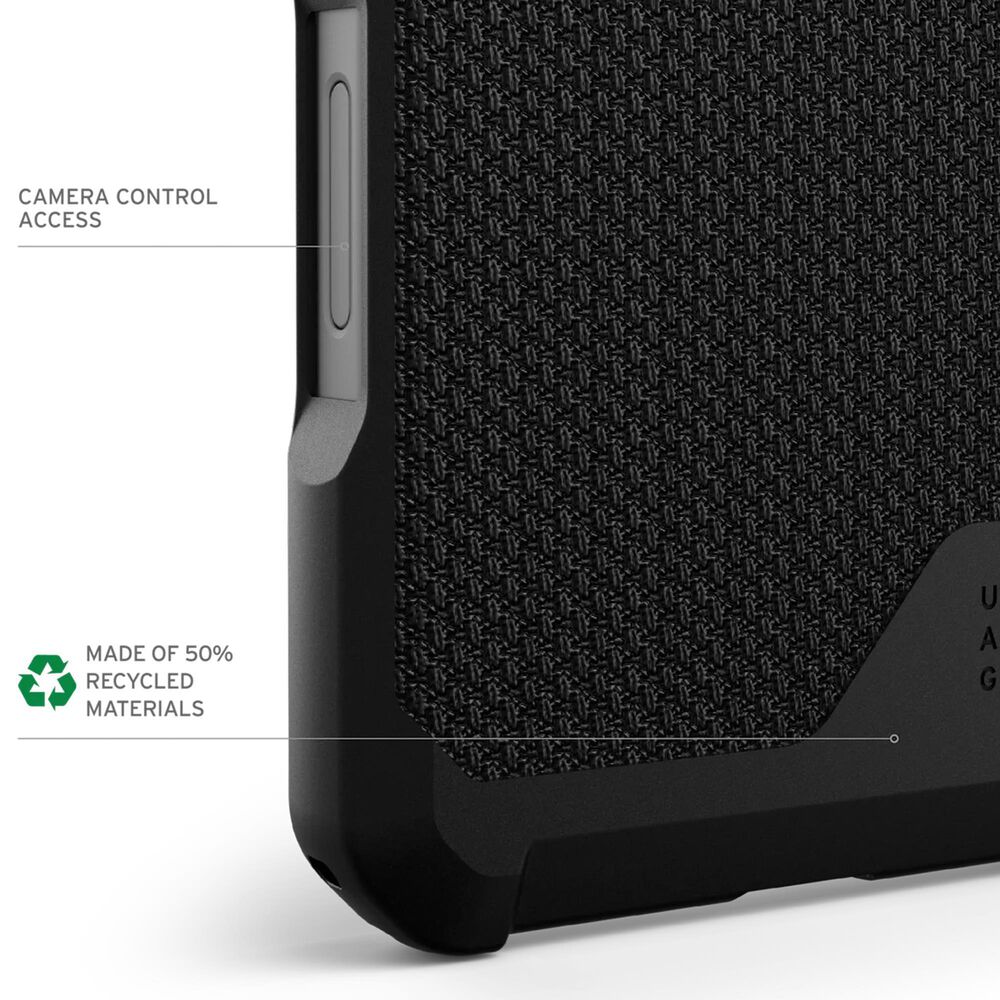 UAG Metropolis LT Series MagSafe Case for Apple iPhone 16 Pro Max in Kevlar Black, , large